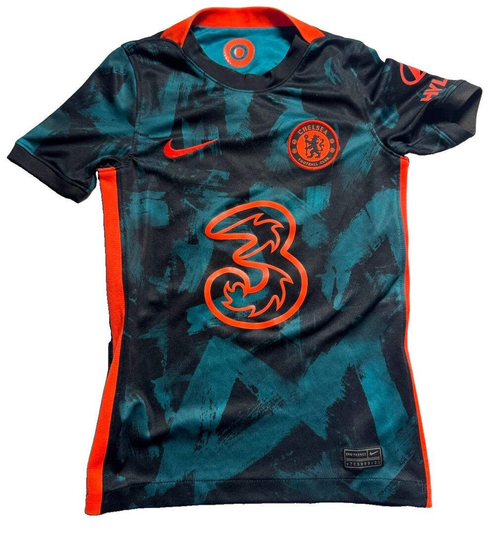 Nike Chelsea FC 2021/22 Third Jersey Youth XS Soccer Football Dri-FIT